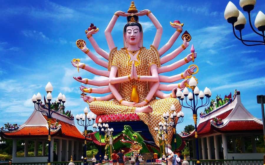 Koh Samui: Travstore Original Koh Samui Discovery Tour - Big Buddha Temple and the 12-meter golden statue