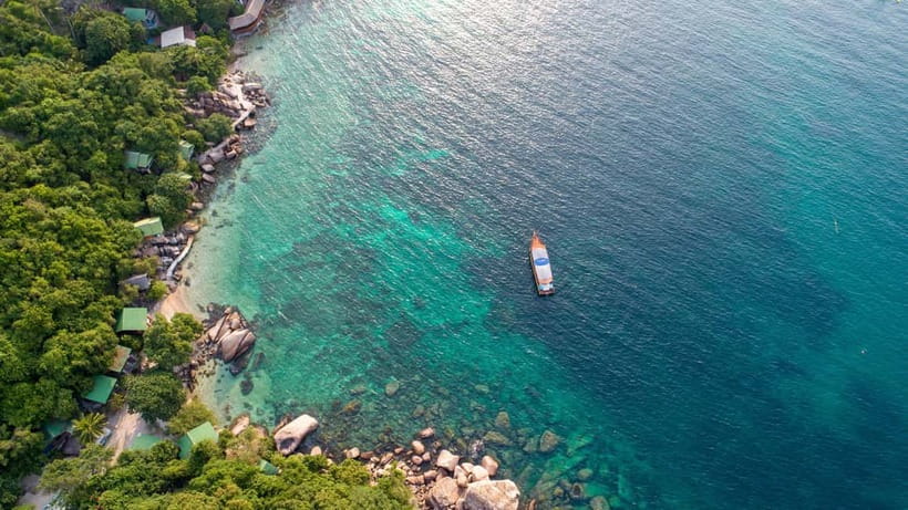 Koh Tao: First Light Snorkel Adventure with Oxygen Tours - Ao Leuk brings fish into the shallows