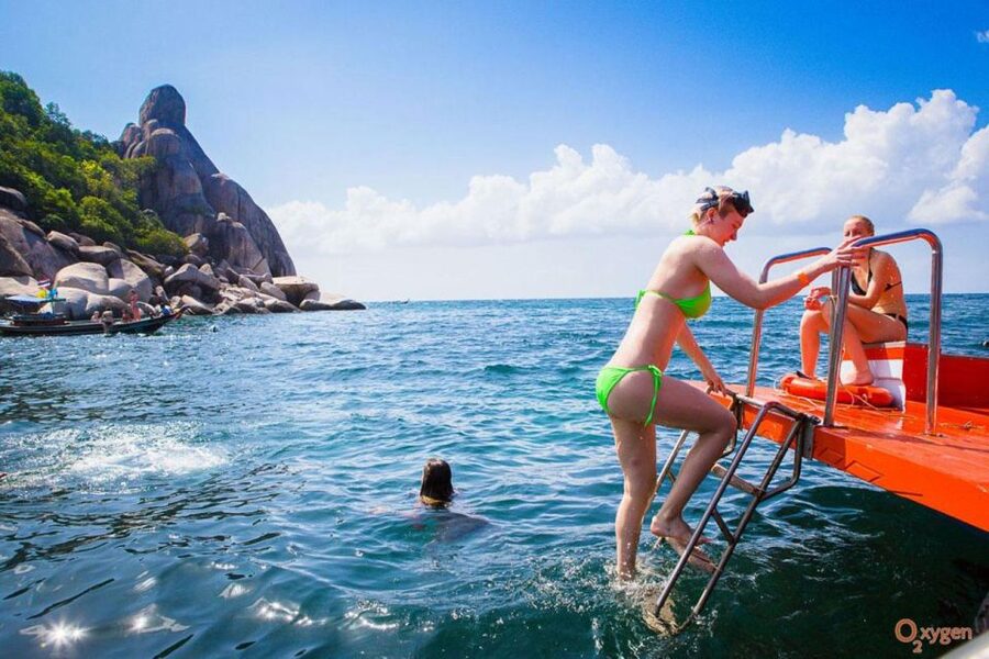 Koh Tao: Koh Nangyuan and the Hidden Bays Trip by the Oxygen - Ao Hin Wong and Ao Leuk