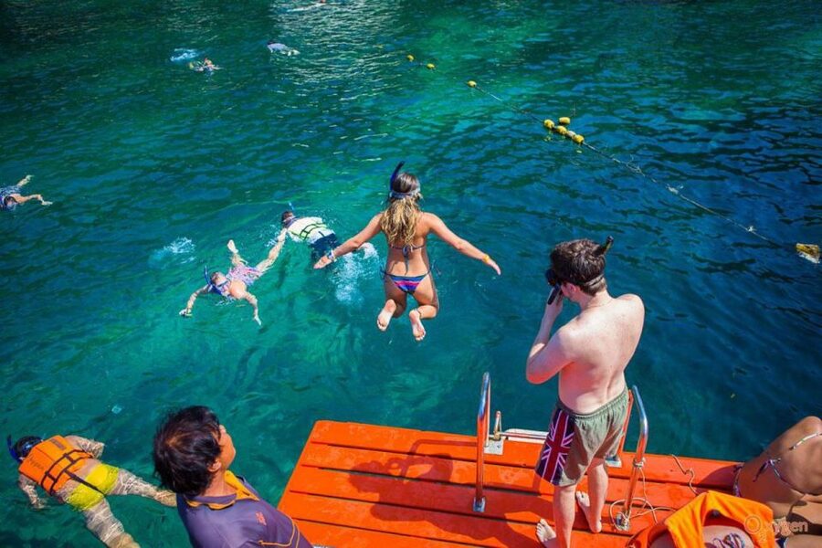 Koh Tao: Koh Nangyuan and the Hidden Bays Trip by the Oxygen - Koh Nangyuan and the Japanese Garden reef