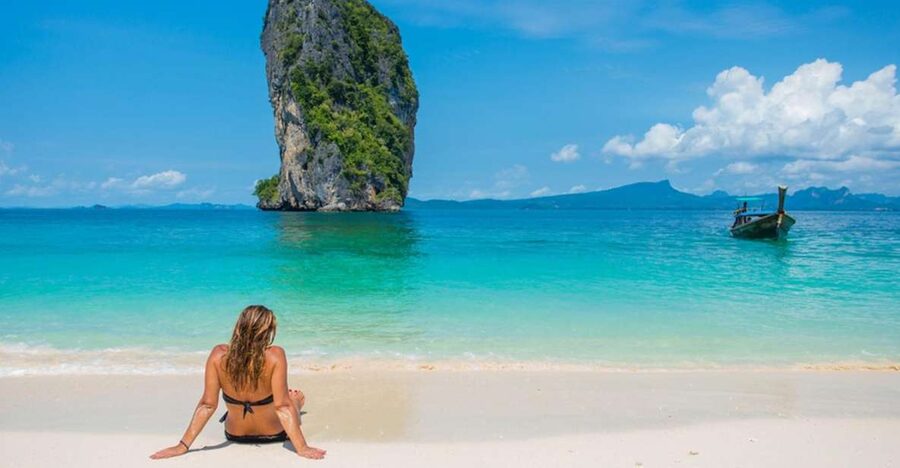 Krabi: 4 Islands Day Trip by Speedboat Including Lunch Box - Early pickup and the ride to Railay East