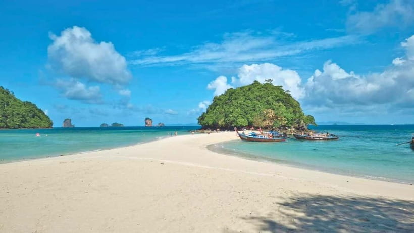 Krabi: 4 Islands Hopping & Snorkeling Tour - Phra Nang Cave and beach: the dramatic opening stop