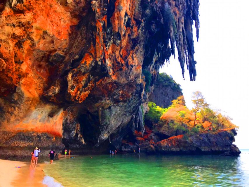 Krabi: 4 Islands Sunset Longtail Boat Tour with BBQ Dinner - Chicken Island and Taming Island: the best water time