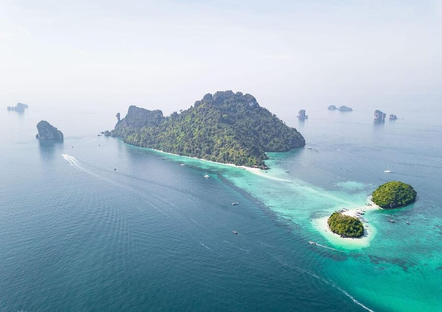 Krabi: 4 Islands & Thale Waek's Sandbar Tour By Speedboat - Phra Nang Beach and Princess Cave