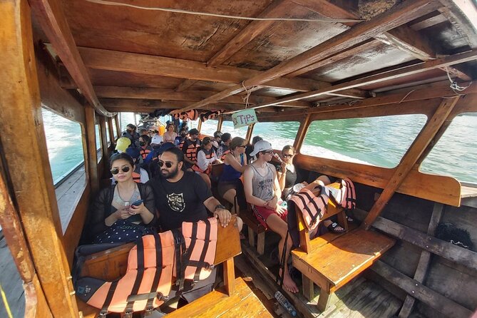 Krabi 7 Islands Snorkeling & Plankton Night by Big Longtail Boat - Chicken Island and the famous rock profile