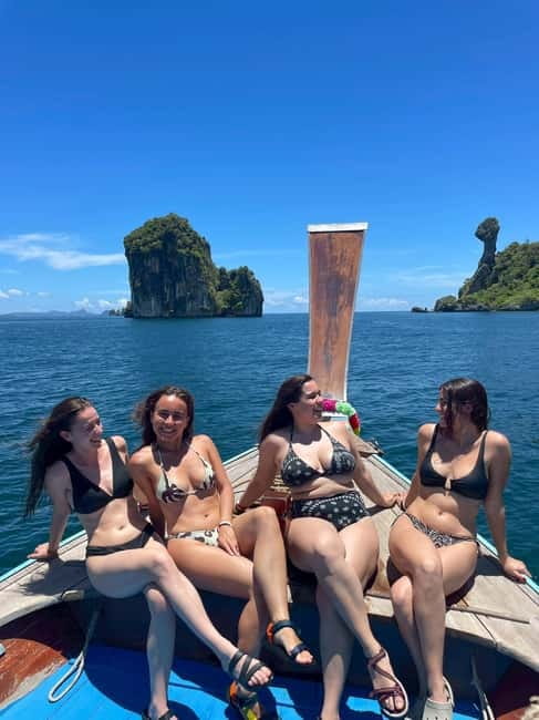 Krabi: 7 Islands Sunset by Longtail Boat with Snorkeling - Koh Mor and Koh Tub at low tide