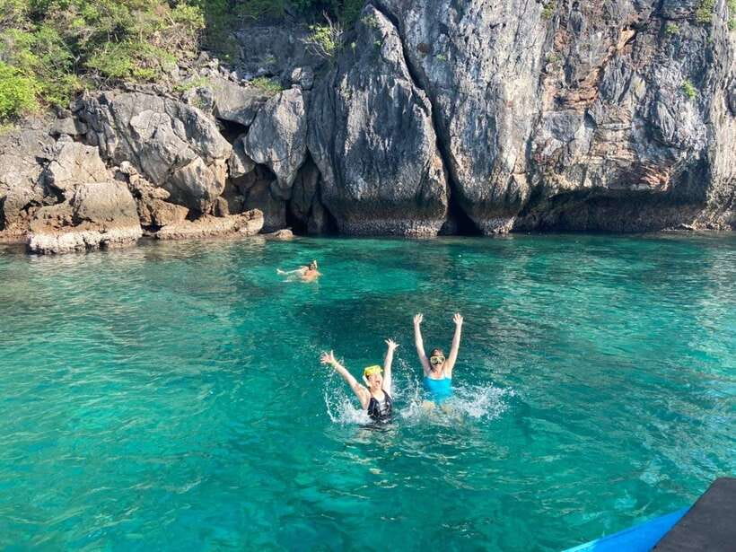 Krabi: 7 Islands Sunset Tour with Buffet Dinner & Snorkeling - From Ao Nang to Railay by Longtail Boat