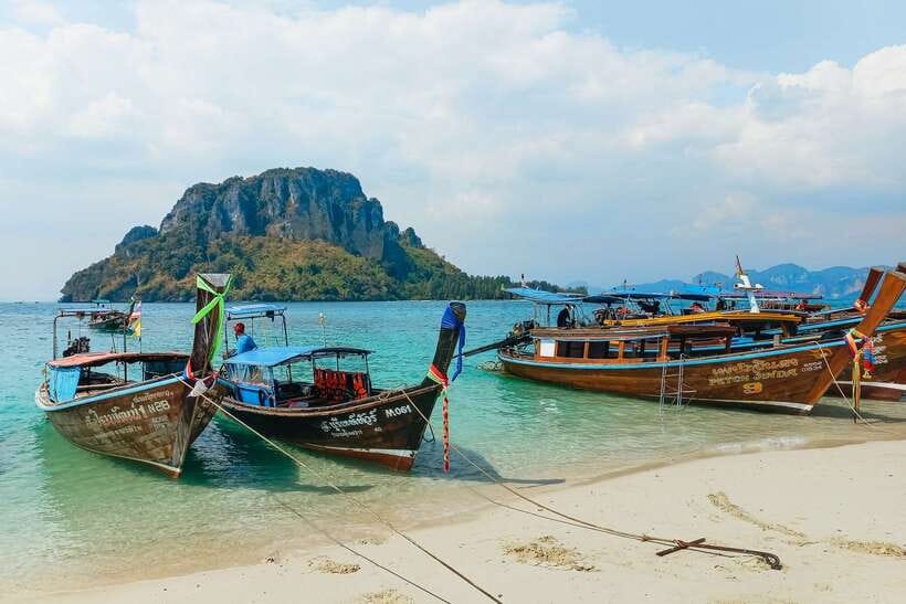 Krabi: 7 Islands Sunset Tour with Buffet Dinner & Snorkeling - Koh Ma Tang Ming: More Water Time, Less Beach Time