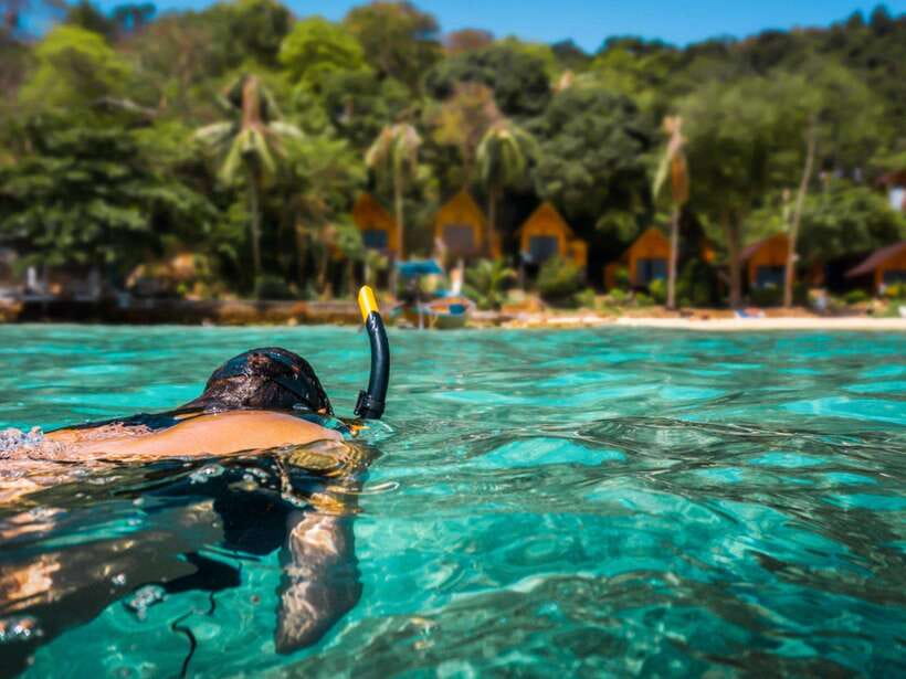 Krabi: 7 Islands Sunset Tour with Plankton Swim and BBQ - Poda Island, the longest beach break