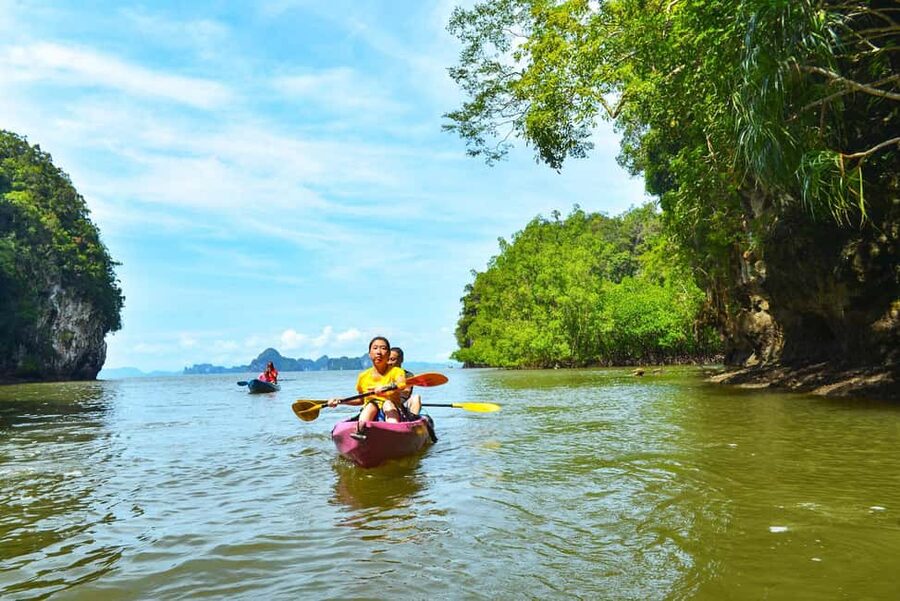 Krabi: Ao Thalane Mangrove Kayaking with Extras - Three hours through mangrove channels and limestone canyons