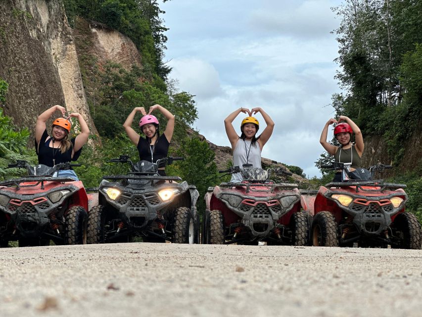 Krabi ATV adventure drive 30mins - Getting comfortable with the ATV