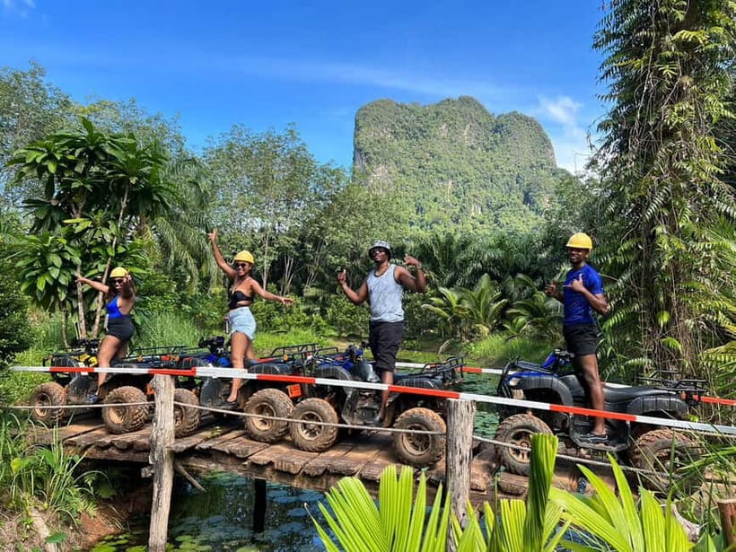 Krabi: ATV Adventure Through Nature - Through palms, puddles, and rough tracks