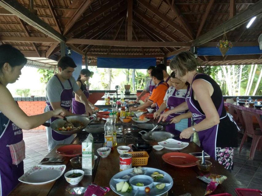 Krabi: Cooking Class at Thai Charm Cooking School with Meal - Hotel pickup from Krabi Town and Ao Nang