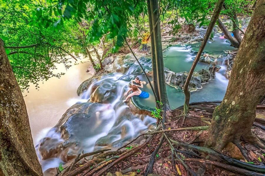 Krabi: Emerald Pool and Hot Springs Waterfall Half-Day Trip - Two hours at the Emerald Pool