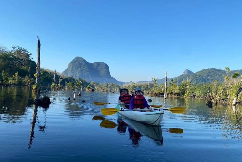 Krabi: Emerald Pool, Hot Springs, and Kayaking Tour - The ride from Ao Nang to the rainforest