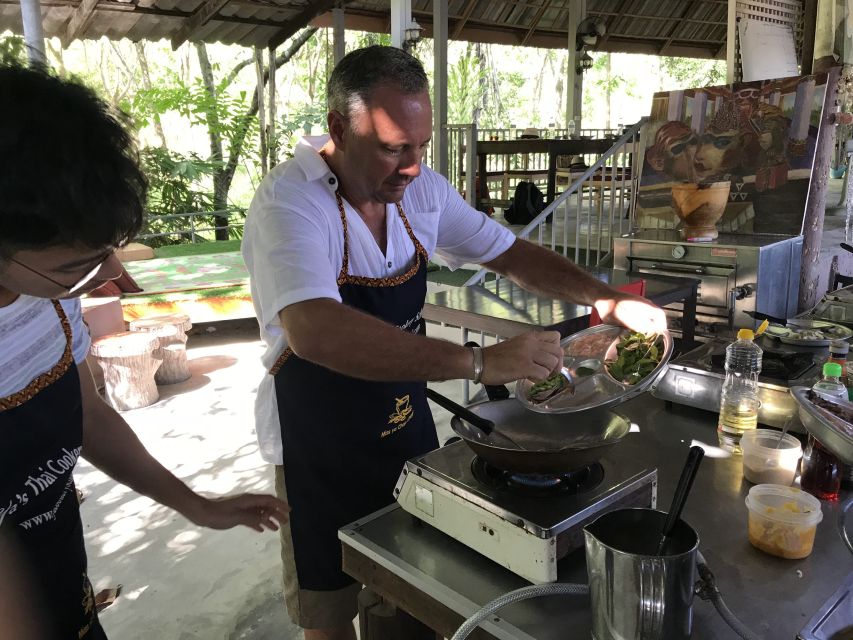 Krabi: Evening Thai Cooking Class at Ya's Cookery - Cooking at the burners, from stir-fries to salads