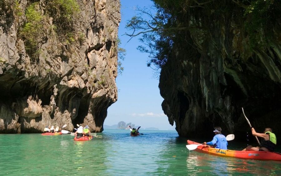 Krabi: Guided Kayaking Tour at Ao Thalane - Bok Korani National Park and the wider coastal setting