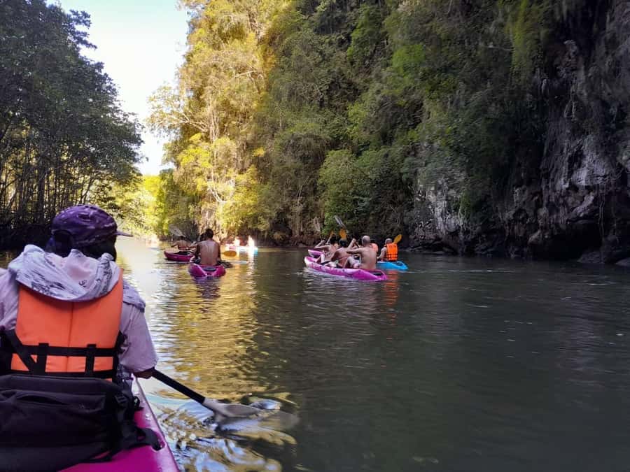 Krabi: Half-Day Kayak Adventure at Ao Thalane - Caves, canyons, and the tidal lagoon