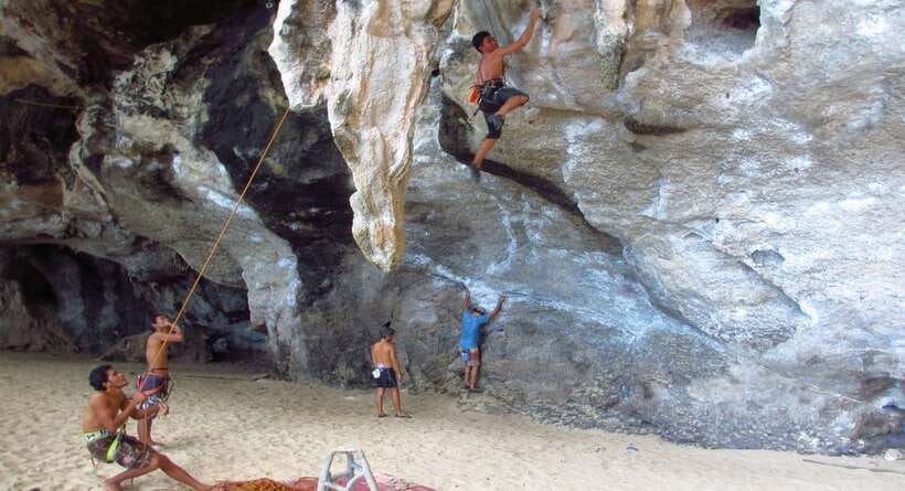 Krabi: Half-Day Rock Climbing Introduction at Railay Beach - What four hours of climbing feels like