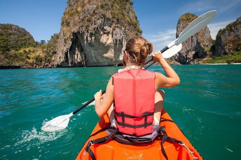 Krabi: Hong Island Longtail Boat & Kayak Tour w Buffet Lunch - What the $44 price gets you