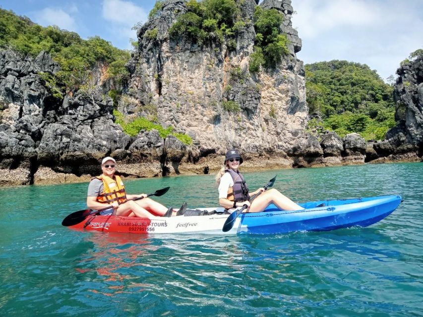 Krabi: Hong Island Tour by Longtail Boat with Kayak Option - Optional kayaking through mangroves