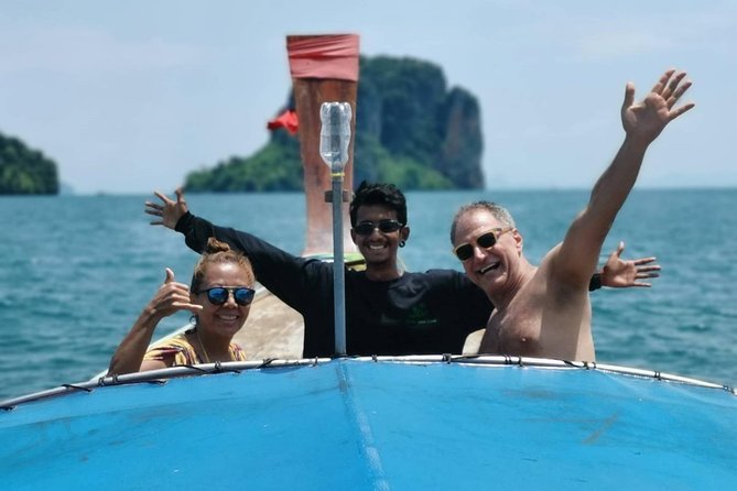 Krabi Hong Island Tour: Charter Private Long-tail Boat - Koh Pak Bia for views and a possible swim