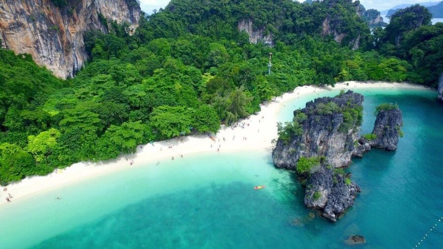Krabi: Hong Islands Day Tour by Longtail Boat - The Koh Hong viewpoint and its nearly 500 steps