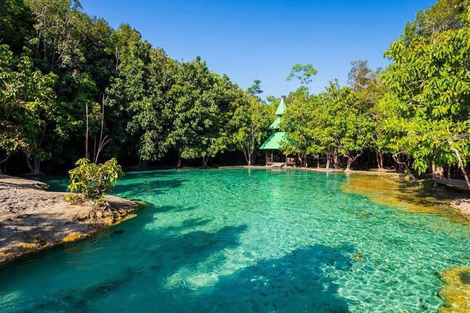 Krabi Jungle Tour with ATV Riding - Soaking at Namtok Ron Hot Spring Waterfall