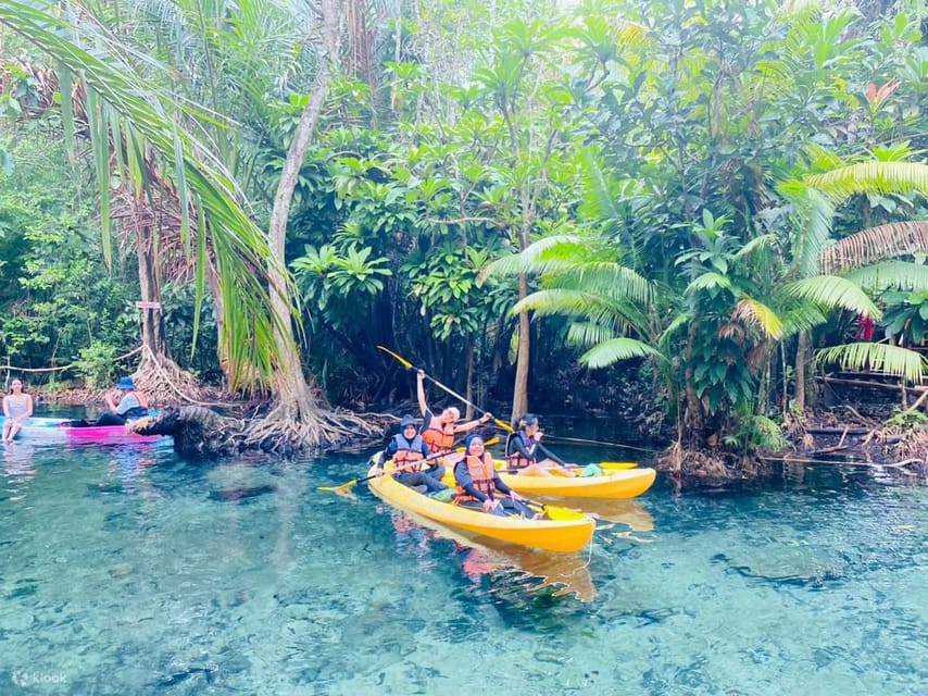 Krabi kayaking and swimming clongrood Tour - The tuk-tuk ride from Ao Nang