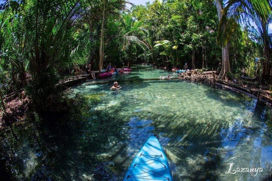 Krabi kayaking and swimming clongrood Tour - Returning to the launch point