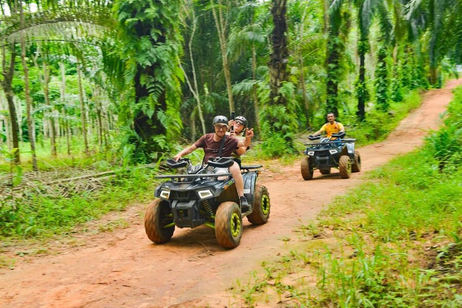 Krabi: Nature View Point Off-Road ATV Adventure - Safety briefing and getting comfortable on the quad