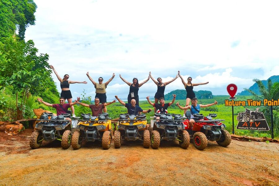 Krabi: Nature View Point Off-Road ATV Adventure - Forest tracks, farms, and working plantations
