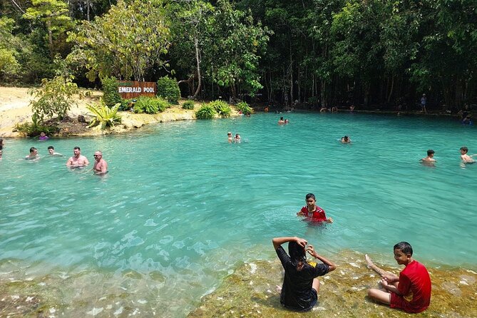 Krabi Outback Explorer to Emerald Pool, Wareerak Hotspring and Beyond - Blue Pool: a short walk to the water source