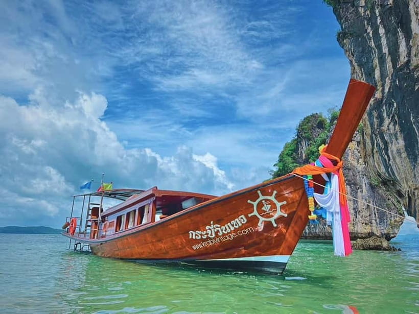 Krabi: Railay Phra Nang & Diamond Cave Sunset Plankton Tour - Pickup, pier, and the scenic ride to Railay