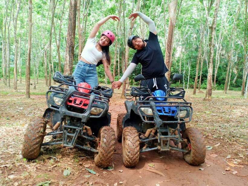 Krabi: Saitai Mountain Tail ATV Adventure - Safety briefing, helmets, and choosing your ride