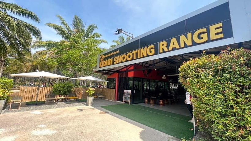 Krabi shooting range(.22 LRM4, .10 bullet) - Key points to know before booking