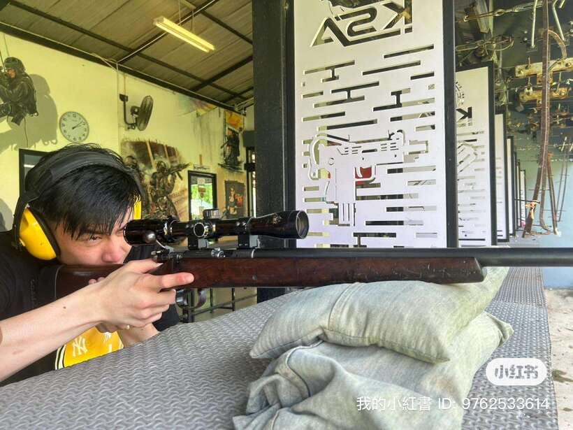 Krabi shooting range(.22 LRM4, .10 bullet) - Starting in Ao Nang with hotel pickup