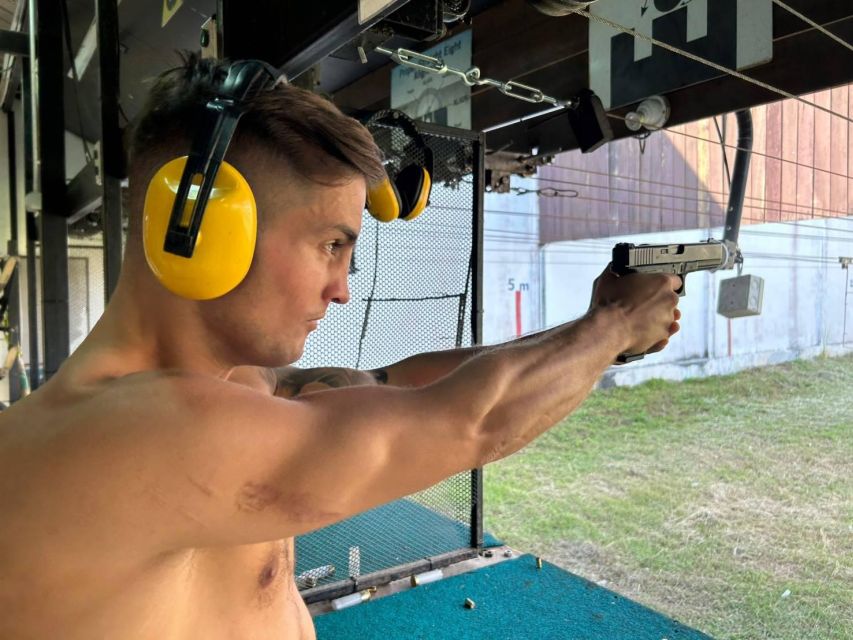 Krabi shooting range (9mm GLOCK17 10 bullet) - The published timing needs clarification