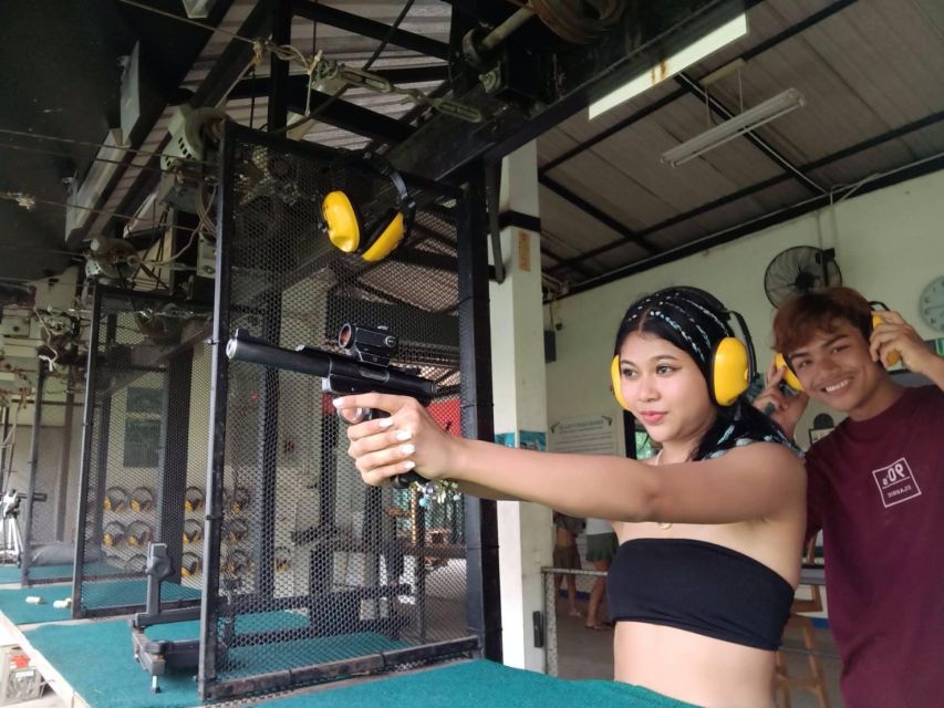 Krabi shooting range (9mm GLOCK17 10 bullet) - A private activity for friends
