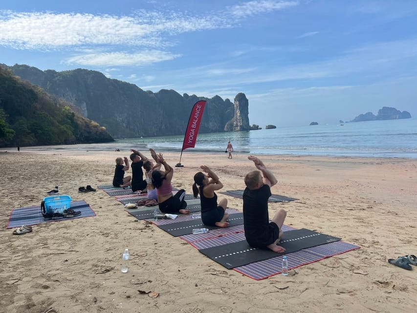 Krabi: Sunrise Yoga Balance Join-in Class - Practical preparation for a comfortable session