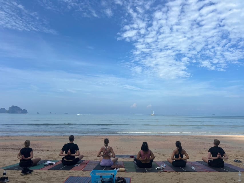 Krabi: Sunrise Yoga Balance Join-in Class - Starting beside the beach in Ao Nang