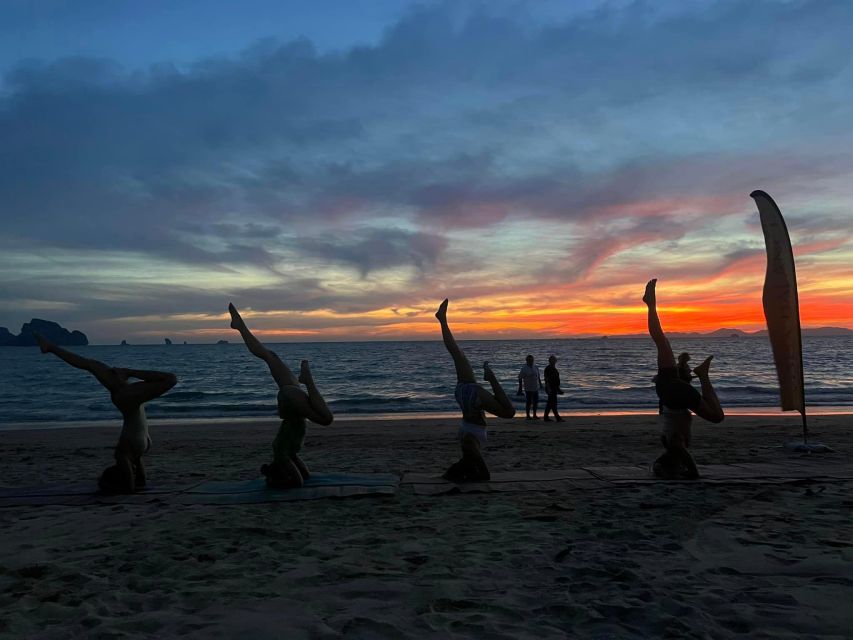 Krabi: Sunset Yoga Balance Join-in Class - What the 5:30 p.m. start gives you