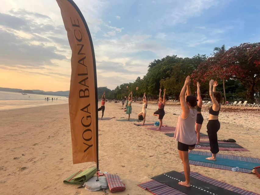 Krabi: Sunset Yoga Balance Join-in Class - Small practical details that matter
