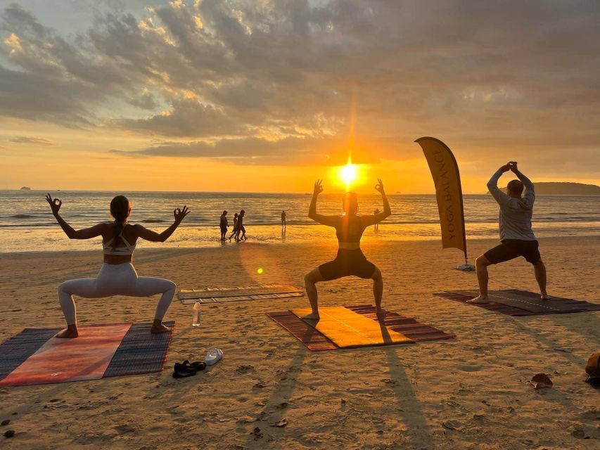 Krabi: Sunset Yoga Balance Join-in Class - The outdoor setting and the view
