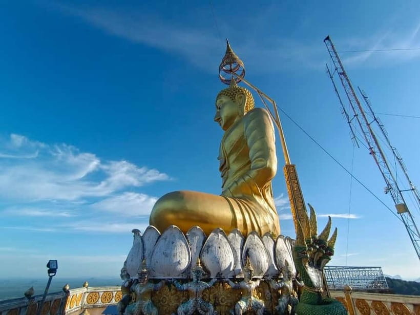 Krabi: Tiger Cave Temple Sunset Tour - Sunset from the 360-degree summit