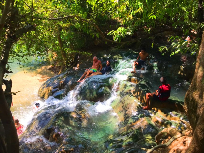 Krabi: Tiger Temple, Hot Springs & Crystal Pool Jungle Tour - Tiger Cave Temple and the climb to the Buddha
