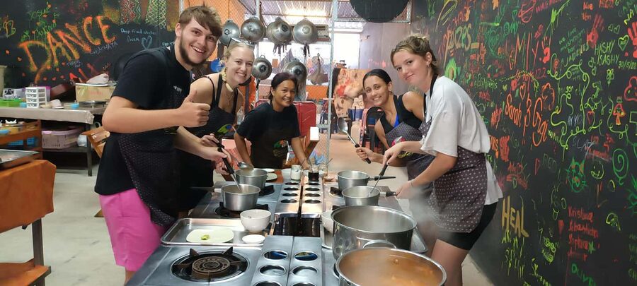 Krabi: Traditional Thai Cooking Class with Local Chef - Choosing dishes from the Thai menu