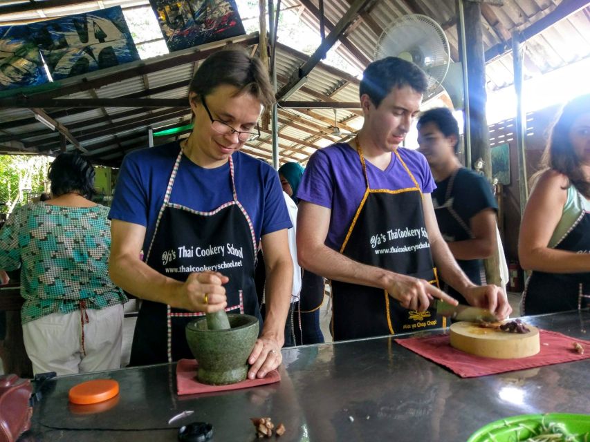 Krabi: Ya's Cookery Late Afternoon Thai Cooking Class - Choosing four dishes from a useful Thai menu