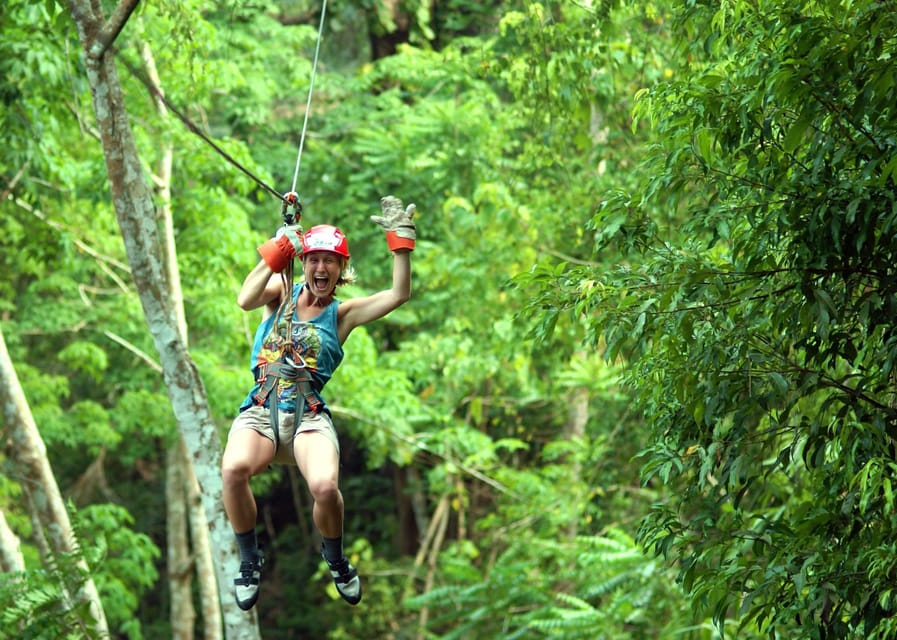 Krabi: Zipline, ATV & Top Rope Climbing Experience - Hotel pickup and the ride to the forest