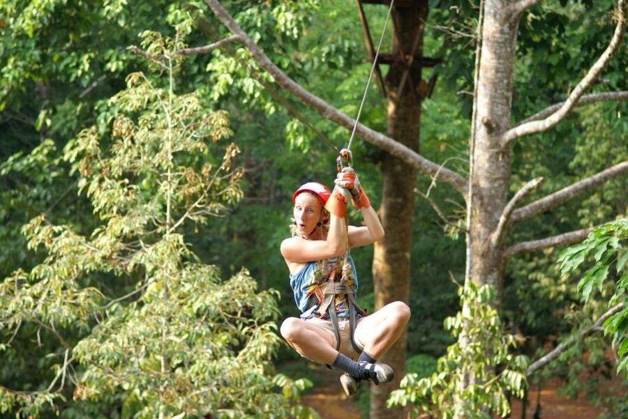 Krabi: Ziplining with Abseiling and Rock Climbing Options - What to wear and what to leave behind